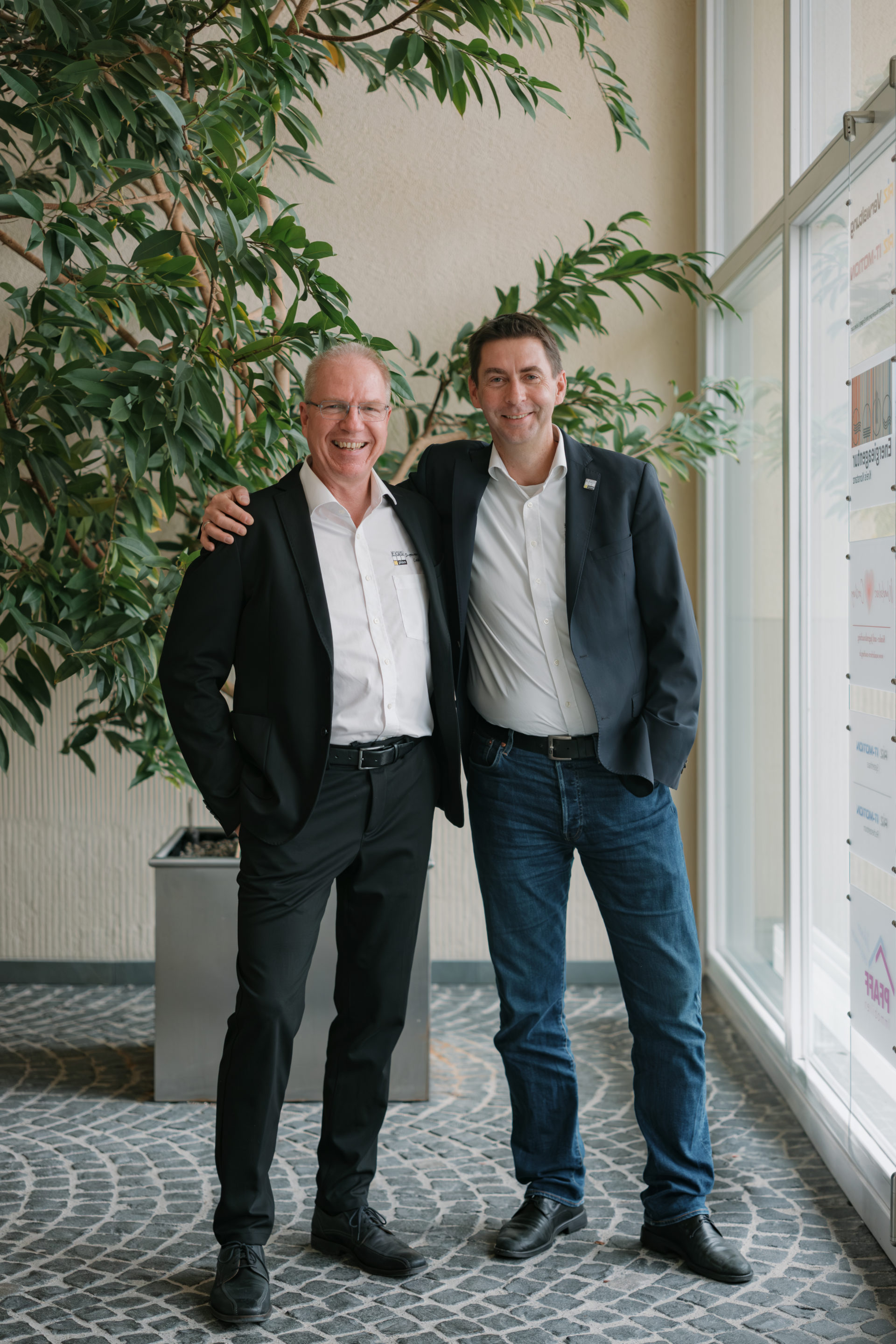 Dr. Boris Mahler (links), Armin Sattler (rechts)