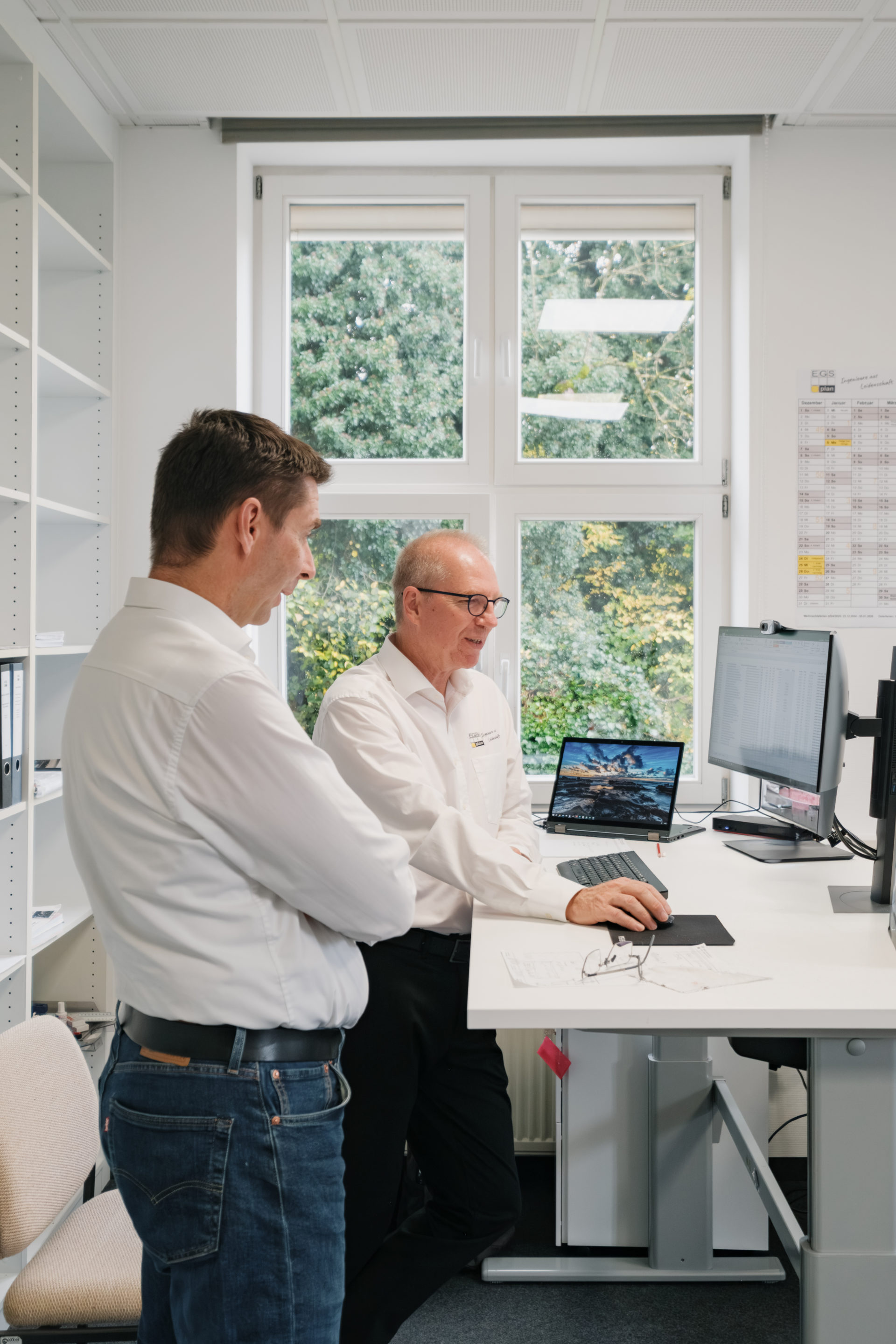 Dr. Boris Mahler und Armin Sattler