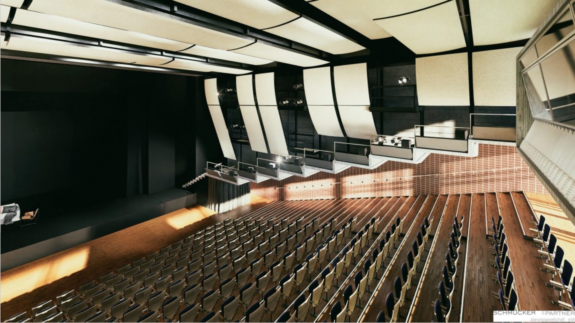 Schauspielhaus Neu copyright SCHMUCKER UND PARTNER planungsgesellschaft mbh