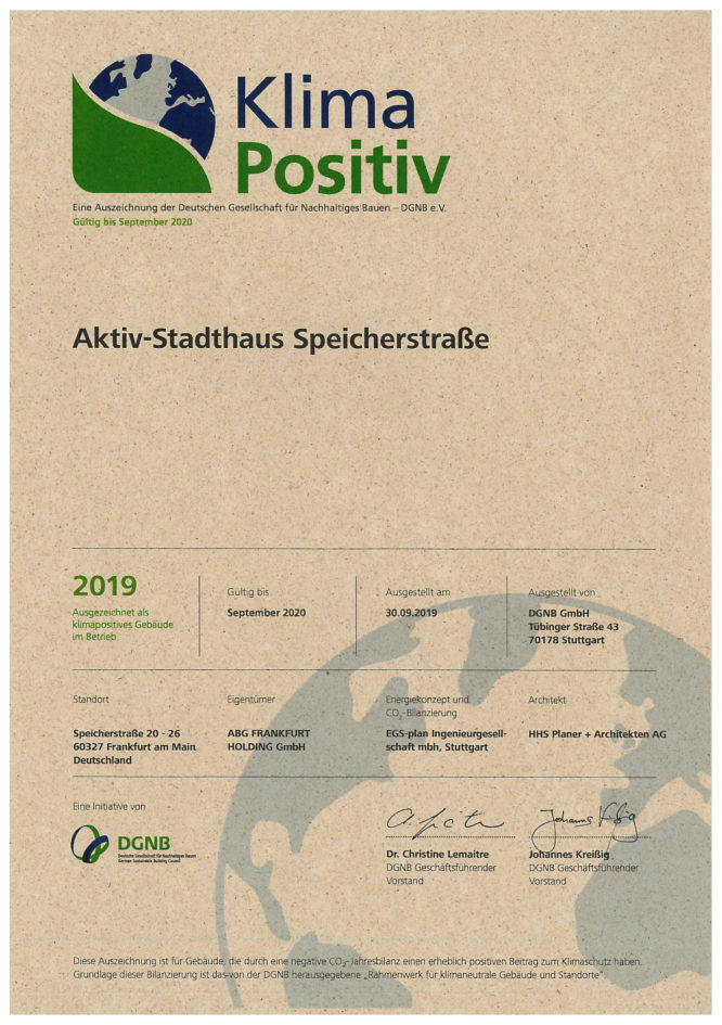 2019 09 30 Klima Positiv Aktiv Stadthaus Speicherstraße
