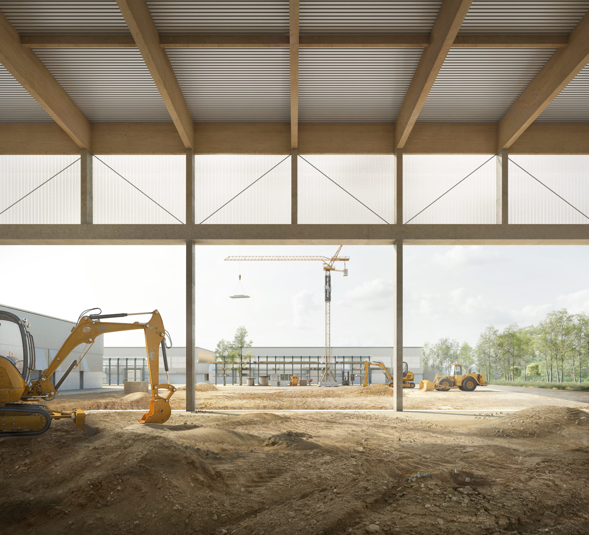 Neubau des Bildungszentrums Geradstetten